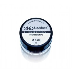 J; B; C; D (0.10-0.25)  2HD Lashes® -              "Soft & light" type. 0.5 g 